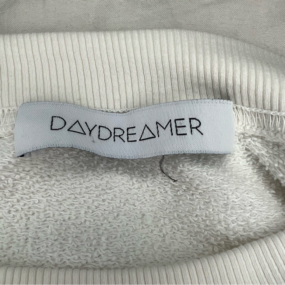 Daydreamer Rolling Stones USA Tour 89 Crewneck Sweatshirt White Women XS - Picture 7 of 10